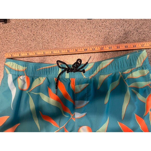 BILLABONG Recycler Sundays Tropical Beach Print Swim Trunks Shorts Mens Size XL - Picture 3 of 12